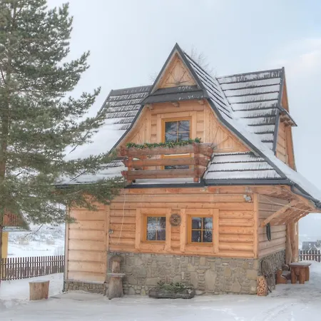 Goralski Domek Z Kominkiem - Highlander Wooden House Murzasichle Exteriér fotografie